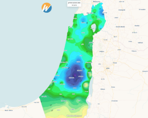 סיכום אירוע הגשם והרוחות החריג 12 עד 13 בינואר 2026